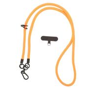 Gadpiparty 8mm Orange Outdoor Camera Strap Neck and Shoulder Sling, 120cm Sturdy Safety Lanyard for Photographers Women, Portable Camera Neck and Hand Strap Connector