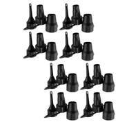 Gadpiparty 8pcs Air Bed Replacement Nozzles Plastic Pump Nozzles for Inflatable Items and Swimming Ring Versatile Air Pump Attachment with Effortless Inflation