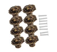 Gadpiparty 8pcs Antique Lion Head Cabinet Knobs Zinc Alloy Retro Hardware Pulls for Wardrobe Dresser Drawer Handles Multipurpose Kitchen Cupboard Door Pulls