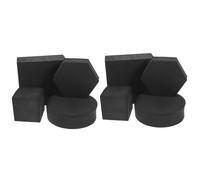 Gadpiparty 8pcs Cube Photography Props for Product Shoots Decorative Photo Props Made of Foams for Jewelry and Cosmetics Displays for Photo Booth Setups