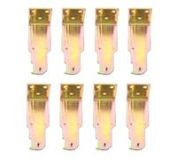 Gadpiparty 8pcs Heavy Duty Fire Extinguisher Rack Zinc Alloy Wall Fire Extinguisher Mount Corrosion Prevention and Surface Rust Protection for Home Safety