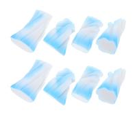 Gadpiparty 8Pcs Miniature Floeberg Ornament Resin Iceberg Model Set, Tiny Mini Floeberg Decoration for Aquarium and Micro Landscape, Realistic Micro Iceberg Sculpture for Fish Tank Display