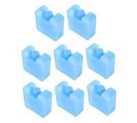 Gadpiparty 8pcs Reusable Ice Packs: High-capacity Cooling Blocks for Portable Fans Air Cooler & Units - Stay Cool in Offices or Outdoor Events