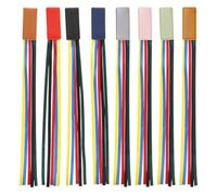 Gadpiparty 8pcs Ribbon Bookmark Markers Decorative Bookmark Reading Leather Page Mark Book Binding Accessories
