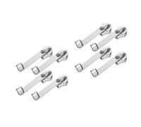 Gadpiparty 8Pcs Zipper Pull Replacement, Double Layer Zipper Sliders Replacement Pull Tabs for Luggage Suitcase with Secure Anti Explosion Design and Smooth Operation