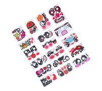 Gadpiparty 9sheets Funny Maternity Belly Stickers for Pregnancy Photography Easy to Remove Decals for Expectant Mothers Bright and Cute Keepsake Props for Memorable Moments