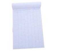 Gadpiparty Accounts Ledger Book A4 Hardback Blue Paper Inventory Management and Financial Tracking Log Book for School and Office Record Keeping, Stock Control and Business Use