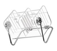 Gadpiparty Acrylic Desktop Storage Basket with Compartments for Jewellery and Plant Accessories, Easy to Carry and Store Tabletop Organizer for Dresser and Home Use