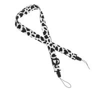 Gadpiparty Adjustable Non-slip Children Camera Neck Strap Cow Print Shoulder Sling for Kids Photography Accessories Safe Camera Shoulder Strap