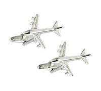 Gadpiparty Airplane Cufflinks Cuff Links Cuff Buttons Novelty Shirt Accessories for Men Business Jewelry Fashion Cufflinks Decors