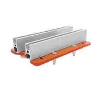 Gadpiparty Aluminum Router Table Insert Base Plate for Woodworking with Wear and Impact Resistant Bakelite, Precision Positioning Milling Plate for Workshop Use and Furnituremaking