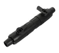 Gadpiparty Aquarium Filter Hose Water Flow Control Valve Made of Sturdy Abs Material Easy to Install Black Plastic Fish Tank Water Outlet Changing Tool