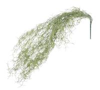 Gadpiparty Artificial Hanging Succulents with Fake Moss for Home and Outdoor Decoration, Reusable Plastic Greenery with Realistic Appearance, Easy Maintenance Decorative Fake Grass for Wall