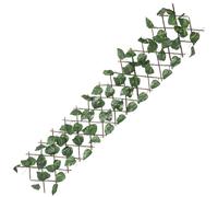 Gadpiparty Artificial Trellis Screening Privacy Wall Panel 40x20cm Simulated Green Plant Fence for Balcony and Courtyard Decoration with Vivid Artificial Green Leaves