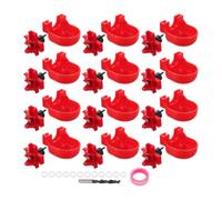 Gadpiparty Automatic Chicken Waterer Cup for Hens and Ducks, Plastic Poultry Water Drinker Easy Assembly and Water-saving Design, for Chicken Coop Use