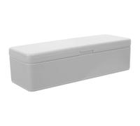Gadpiparty Battery Storage Box Organizer for Aa Aaa and Button Batteries in Grey for Electronics and Household Use