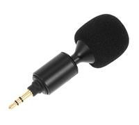 Gadpiparty Bendable Straight Head Microphone for Laptop Tablet Computer Home Recording Mic with Sponge Cover Angle for Live Streaming Gaming Voice Calls Conference Hosting