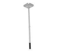 Gadpiparty Bin Compactor Manual Trash Can Masher Stainless Steel and Plastic Sturdy Construction Convenient Trash Compaction Tool Silver Colour Efficient Waste Compression for Maintaining