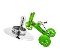 Gadpiparty Bird Intelligence Training Toy Parrot Bike Toy Plastic Iron
