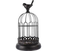 Gadpiparty Birdcage Design Candle Stand Made of Iron with Practical and Decorative Features, for Festive Beer Season Celebrations the Living Room or Office, Combining Chic and Unique Style