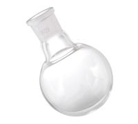 Gadpiparty Boiling Flask with Even Stress Distribution round Bottom 250ml Single Neck Borosilicate Glass and Odorless Material for Organic Chemistry Distillation Apparatus