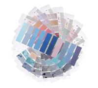 Gadpiparty Books of Transparent Colorful Guided Reading Strips for Dyslexia Support Visual Tracking and Focus Enhancement Pet Markers with Colors