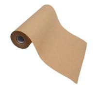 Gadpiparty Brown Kraft Paper Roll Disposable Wrapping Paper for DIY Crafts Flower Arrangements and Packing Versatile Textured Material for Sketching and Art Projects