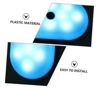 Gadpiparty Car Interior LED Reading Light Magnetic Ceiling Lamp for Roof and Trunk Plastic Auto Dome Light with Adhesive Mount for Easy Installation and Safe Use