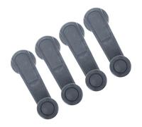 Gadpiparty Car Window Crank Handle Replacement Not Easily Broken 4 Pcs Made of Sturdy Abs Material Suitable for Manual Car Door Window Hand Crank, for Automotive Interior Repair