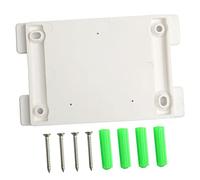 Gadpiparty CD Player Wall Mount Installation Board Easy to Install Bracket for Home Office Use Durable Player Fix Part with Smooth Surface White Color with Random Accessories Random Color