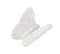 Gadpiparty Ceramic Butterfly Wall Hanging Decor Nordic Style White Ceramic Wall Art for Bedroom Living Home Accessories Environmentally Friendly Easy to Install Aesthetic Decoration