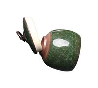 Gadpiparty Ceramic Pet Cremation Urn Sealed Ashes Container Green Pet Bone Ash Jar for Dogs Memorial Funeral Casket Storage