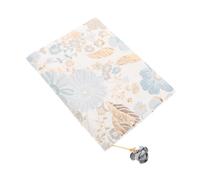 Gadpiparty Chic Floral Book Protector Sleeve for Textbooks and Notebooks Delicate Handmade Satin Fabric Cover for Journals All Around Protective Book Sleeve for Daily Use