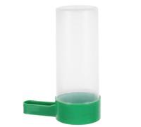Gadpiparty Chicken Feeder Feeding Bucket Poultry Feeding Trough for Quail, Button Quail Chicks and Chickens, Plastic, Holds Dry and Wet Food, Easy to Clean, Prevents Food from Getting Dirty