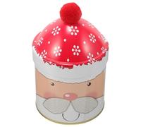 Gadpiparty Christmas Candy Storage Box with Lid Small Metal Container Creative Appearance for Festival Treats and Sharing Joy with Friends and Family