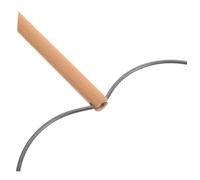 Gadpiparty Classic Palace Style Fan Making Frame Short Handle Iron Construction DIY Fan Frame for Hanfu Enthusiasts Cultural Performances Weddings Craft Kit