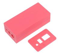 Gadpiparty Clay Bead Shaping Tool 2Pcs Round Mold 4/6/8Mm Peach Red Polymer Clay Accessories with Capacity Measurer