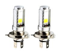 Gadpiparty Cob Dc 12-80v Voltage 2pcs 6w Superbright LED Headlight Bulbs Aluminium Material with Built-in for Motorcycle and Electric Car Suitable for Two-wheel