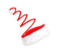 Gadpiparty Coil Spring Christmas Hat for Adults and Boys and Girls Comfortable Non-Woven Xmas Cap Creative Spiral Design Holiday Headwear Christmas Party Hat