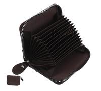 Gadpiparty Compact Accordion Zipper Card Holder Wallet Multi Pocket RFID Guard Organizer for Credit Cards Ids and Travel Essentials Practical Minimalist Design