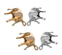 Gadpiparty Copper Pendant, 100pcs round Shape with Hanging Hole Stylish and Delicate Copper Pendants for Jewelry Making for Anklet or Cosplay Style Costume Accessories