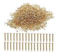 Gadpiparty Copper Small Nails for Picture Hanging and DIY Wooden Box Crafts Pack Corrosion Resistant Bright Finish High Load Bearing Wall Hanging Pins for Home Office and Workshop Use