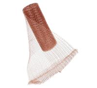 Gadpiparty Copper Wire Mesh Hole Gap Blocker Easy Installation 1 Roll Brown Copper Rodent Mesh Roll for Mouse Hole Filler and Garden for Garden Plants