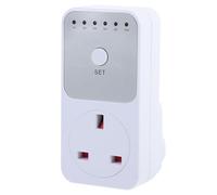 Gadpiparty Countdown Socket Safety Outlet Timer Plug Auto Shut off Timer Mechanical Outlet Conserve Socket Programmable Countdown On off Plastic Automatic