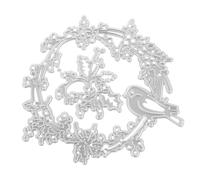 Gadpiparty Craft Dies Cutting Dies White Carbon Steel Intricate Designs Versatile Use Easy Operation for Card Making and Scrapbooking