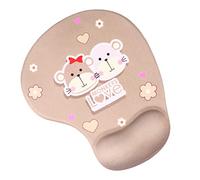 Gadpiparty Creative Cartoon Monkey Wrist Mouse Pad Silicone Mouse Cushion with Slip Design Comfortable Wrist Rest for Men Women for Home and Office Use