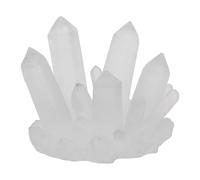 Gadpiparty Crystal Aquarium Rocks Large White Resin Stone Ornament for Betta Fish Tank Decoration, Miniature Fairy Garden Accessory Suitable for Aquarium Scenery and Bonsai Displays