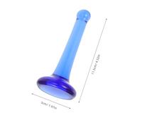 Gadpiparty Crystal Glass Artist Paint Grinding Muller Flat Bottom Pestle for Watercolor Oil Pigment Grinding Precision Apparatus for Art Students Professional Painters