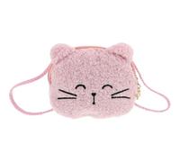 Gadpiparty Cute Kawaii Cat Plush with Multifunctional Use Crossbody Bag for Soft Polyester Animal Shaped Coin Wallet, Adorable Little Purse, for Outdoor Activities and Travel