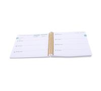 Gadpiparty Daily Planner Notepad with English Printing Lightweight Schedule Organizer for Students and Office Use To-do List Notebook for Task Management and Personal Planning